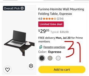 wall mount folding table