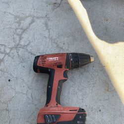 Hilti 18 Volt Cordless Drill With Battery