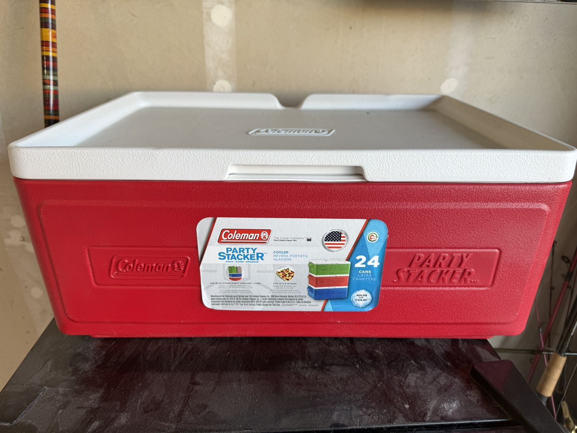 Coleman Party Stacker Cooler – Holds 24 Cans