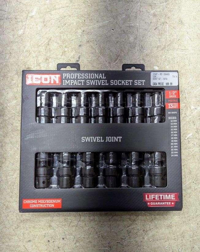 Icon Socket Set 12mm - 24mm