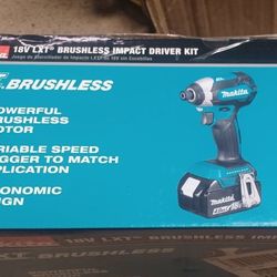 Makita 18v Lxt Brushless Impact Driver