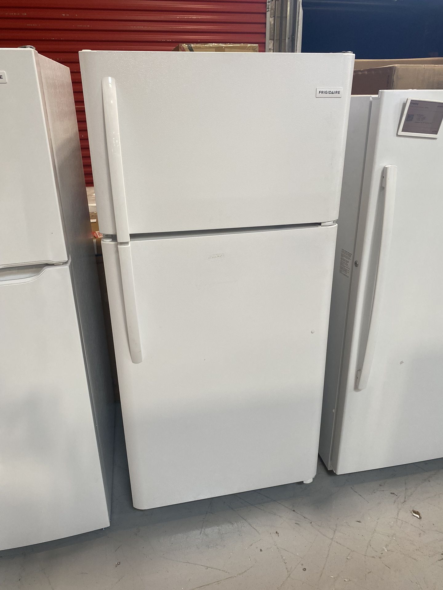 Frigidaire White 18 Cu. Ft. Top Freezer Refrigerator