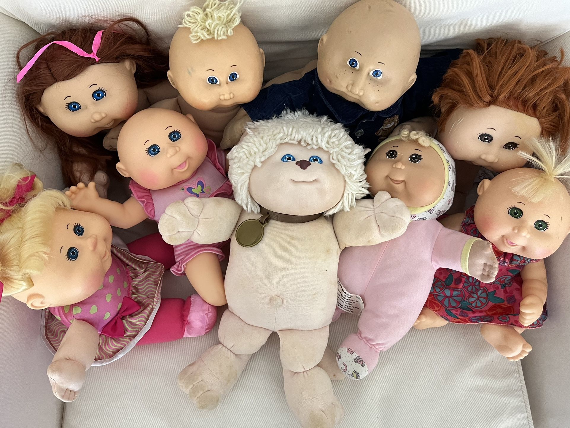 Cabbage Patch Kids Vintage Lot Of 9
