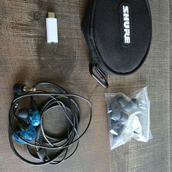 SHURE earphones 