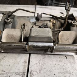 1966 Thunderbird Upper Dash Wiper Control, clock & Heater control assembly 1964 Tbird 1965 Hotrod Custom Truck Car Part Parts 