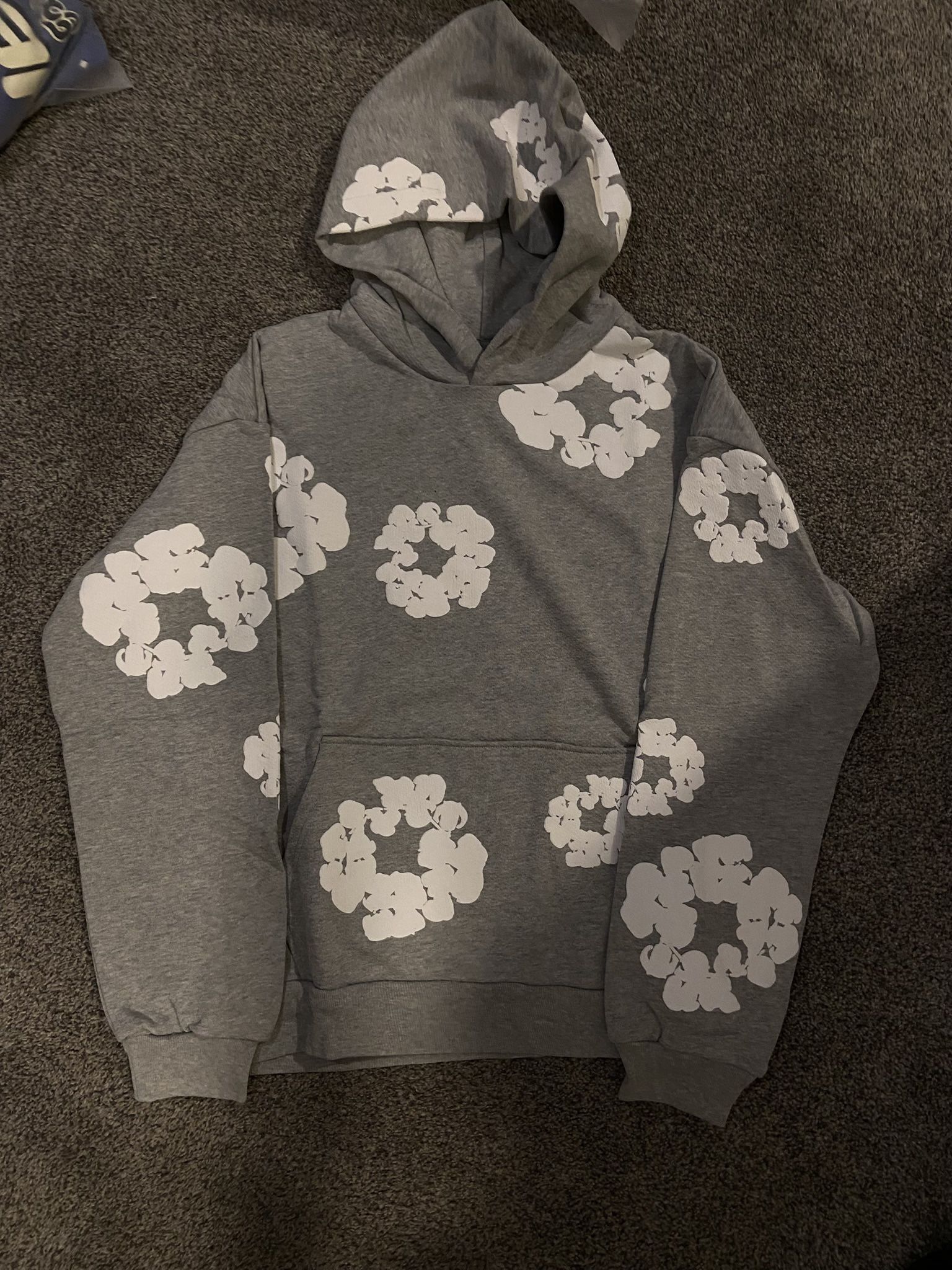 Grey Denim Tears Hoodie