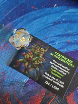Sirius Dice TMNT Serialized Turtle Power
