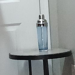 Tall Blue Tint Cocktail Shaker 