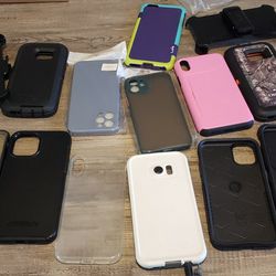 Phone Cases Lot - Iphones & Galaxy - New