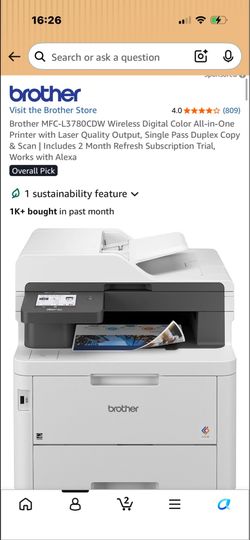 Brother printer