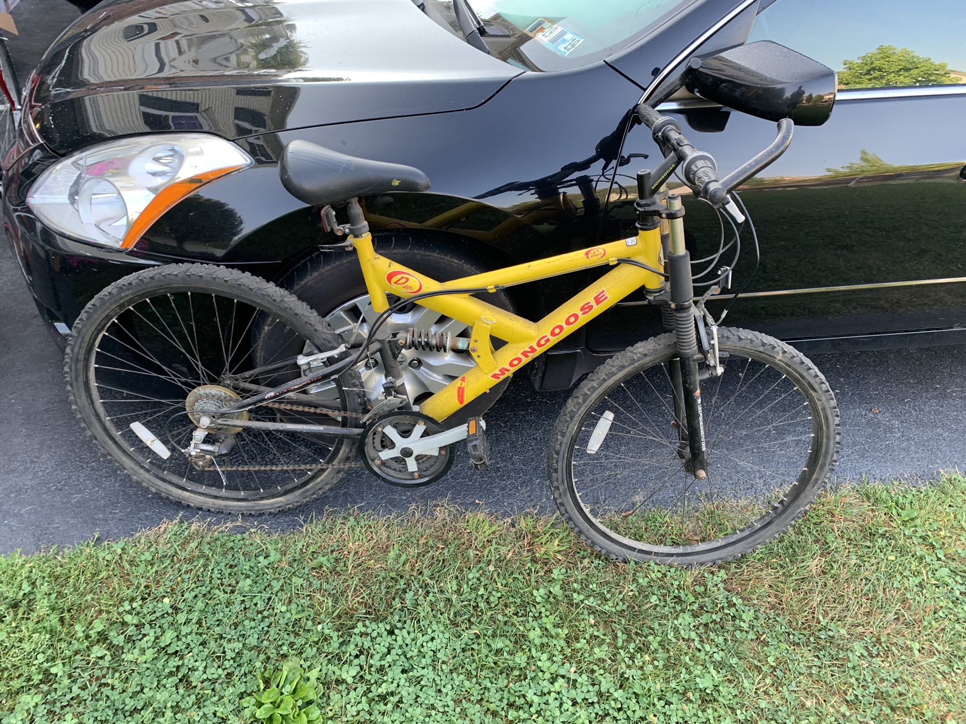 Mongoose mountain bike cruiser