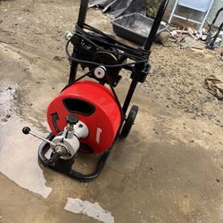 BAUER 1/2 in. x 50 ft. Automatic-Feed Drain machine