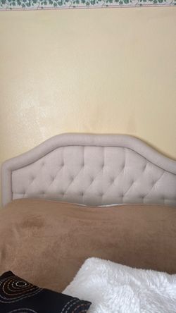 Bed board KING size beige color