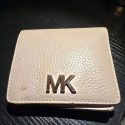MK wallet  pink  rose gold
