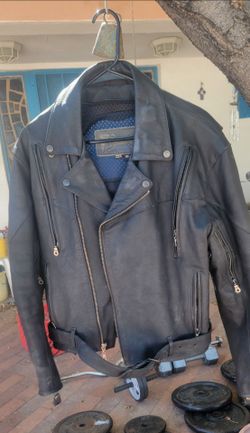 Real Leather Motorcycle Jacket