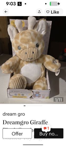 Sooth sound and light giraffe