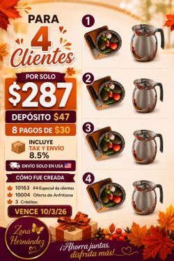 Paqete chocolatera