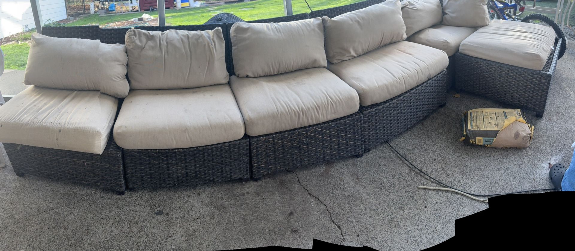 Patio Couch 6seats