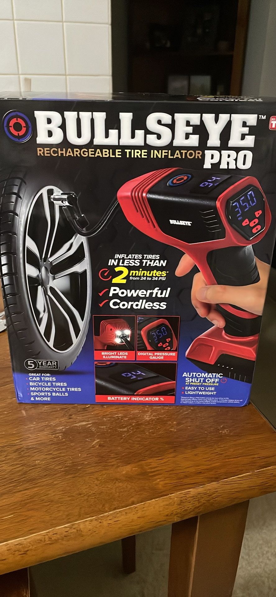 Portable Auto Tire Pump