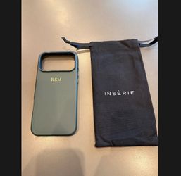 INSERIF Phone Case for iPhone 17 Pro Max Dark Green - NEW