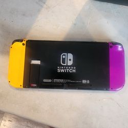 Nintendo Switch Console Yellow and Purple Joy-Con