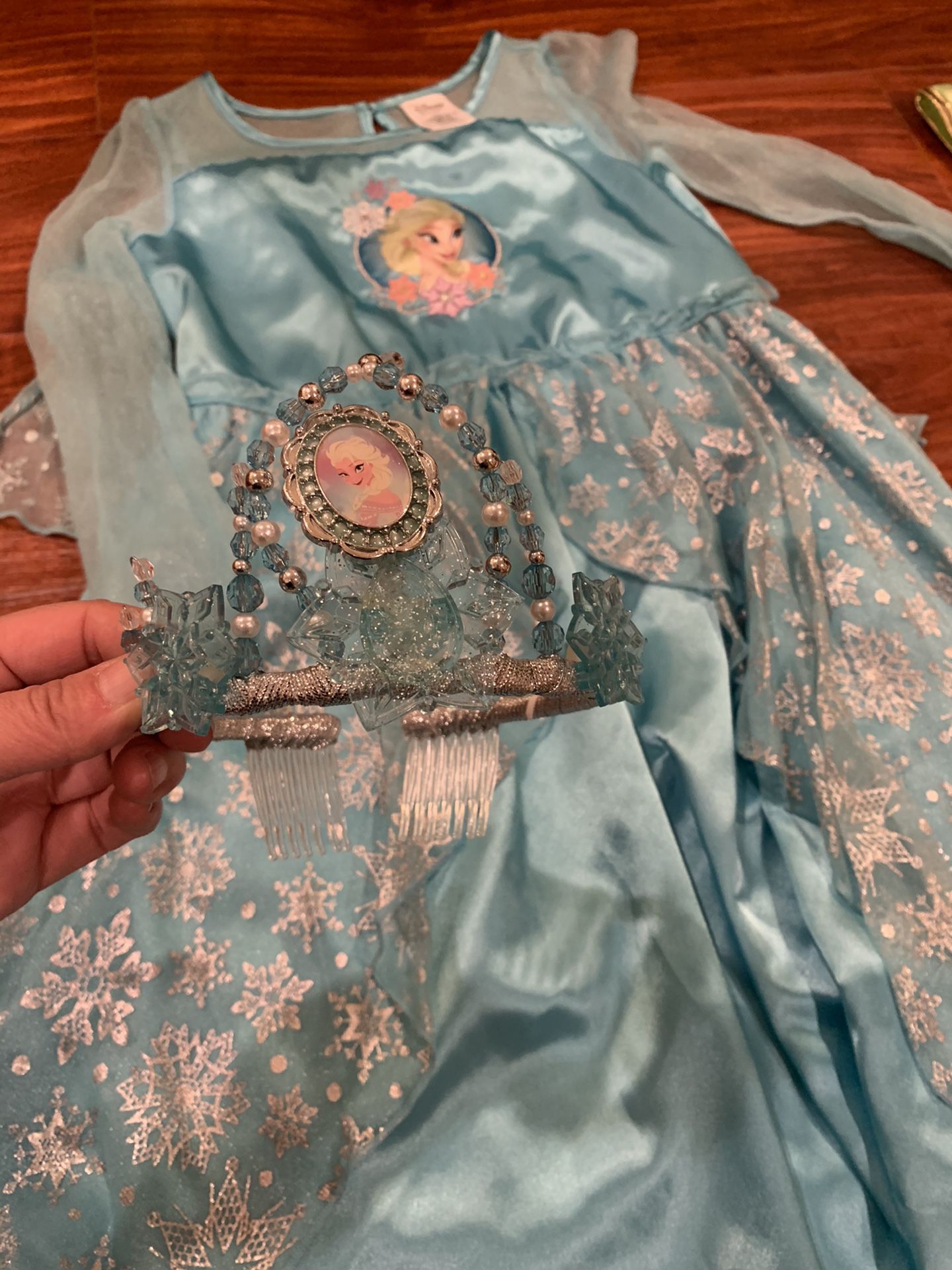 Elsa Dress With Crown For Girl 10-12 | Disney Store