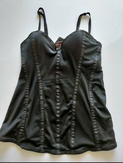 New Black bustier Corset From Spencer's