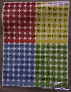 Price Stickers