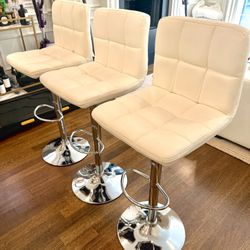 Set Of 4 Counter-Height Stools