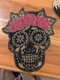 Dia de los muertos placemat