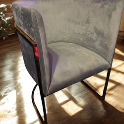 Elegant HIGH QUALITY Suede High Cup Golden Trim