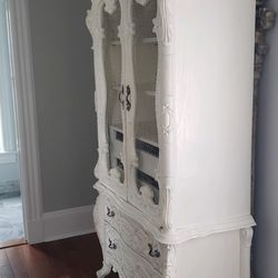 French Country China Cabinet