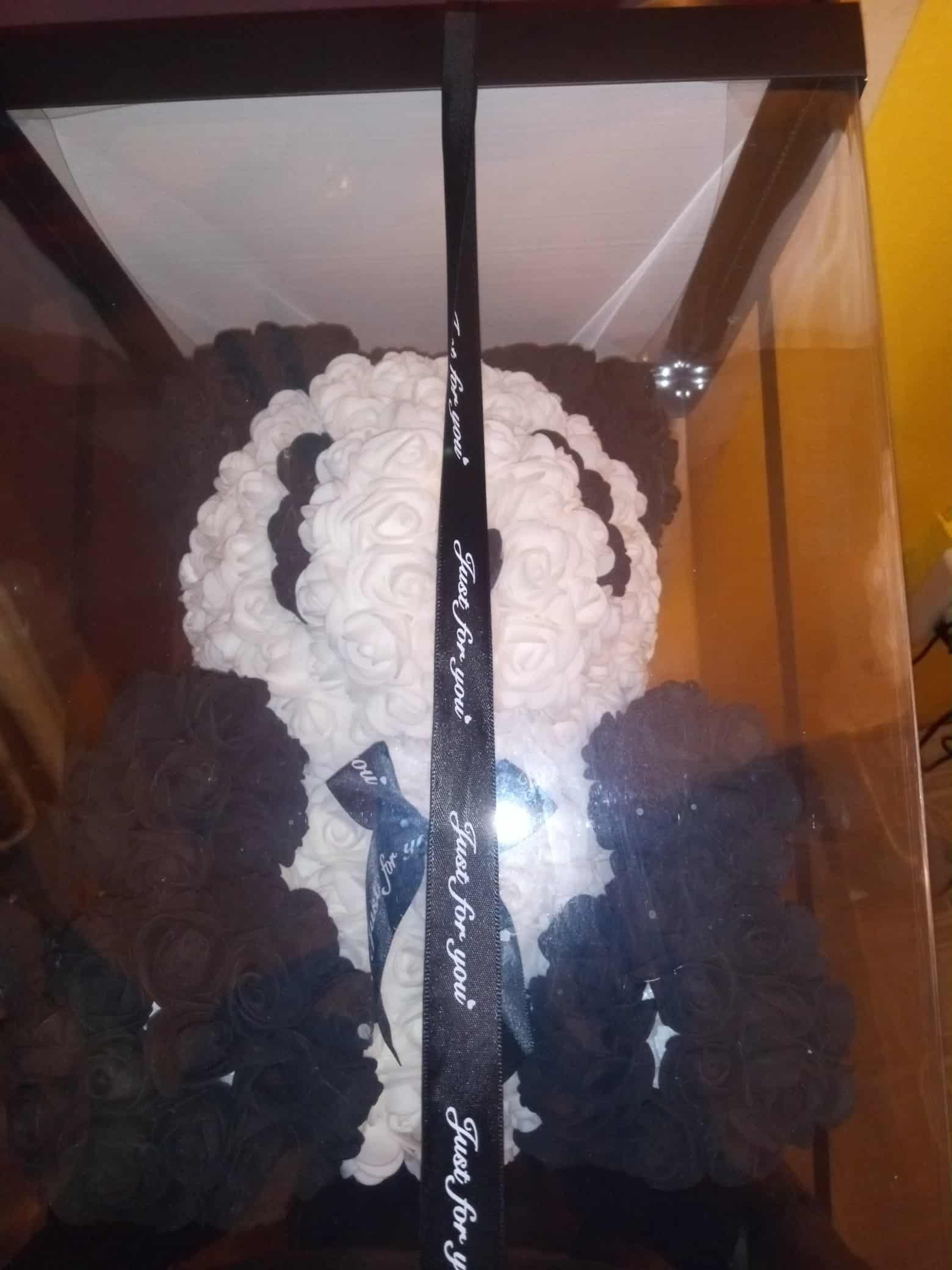 Brand New Big Panda Rose Decoration Pick Up Only