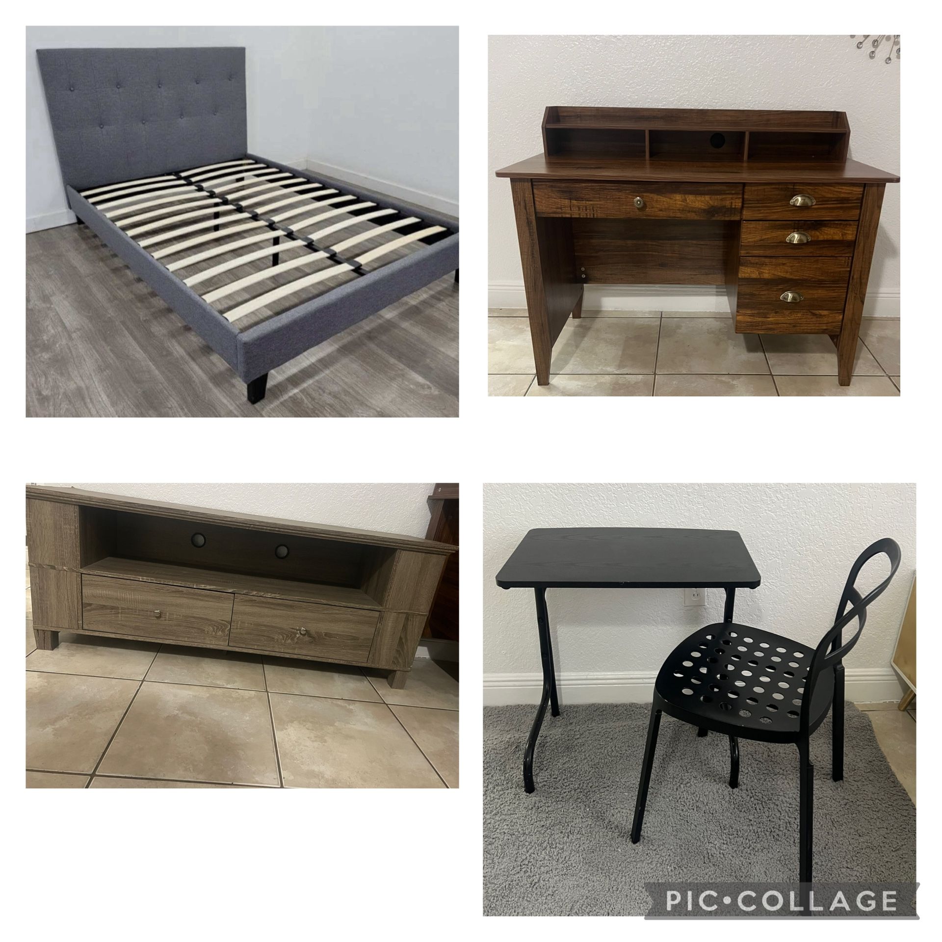 TV Stand / Desk /Bed Frame /table/chair/ Ask Price