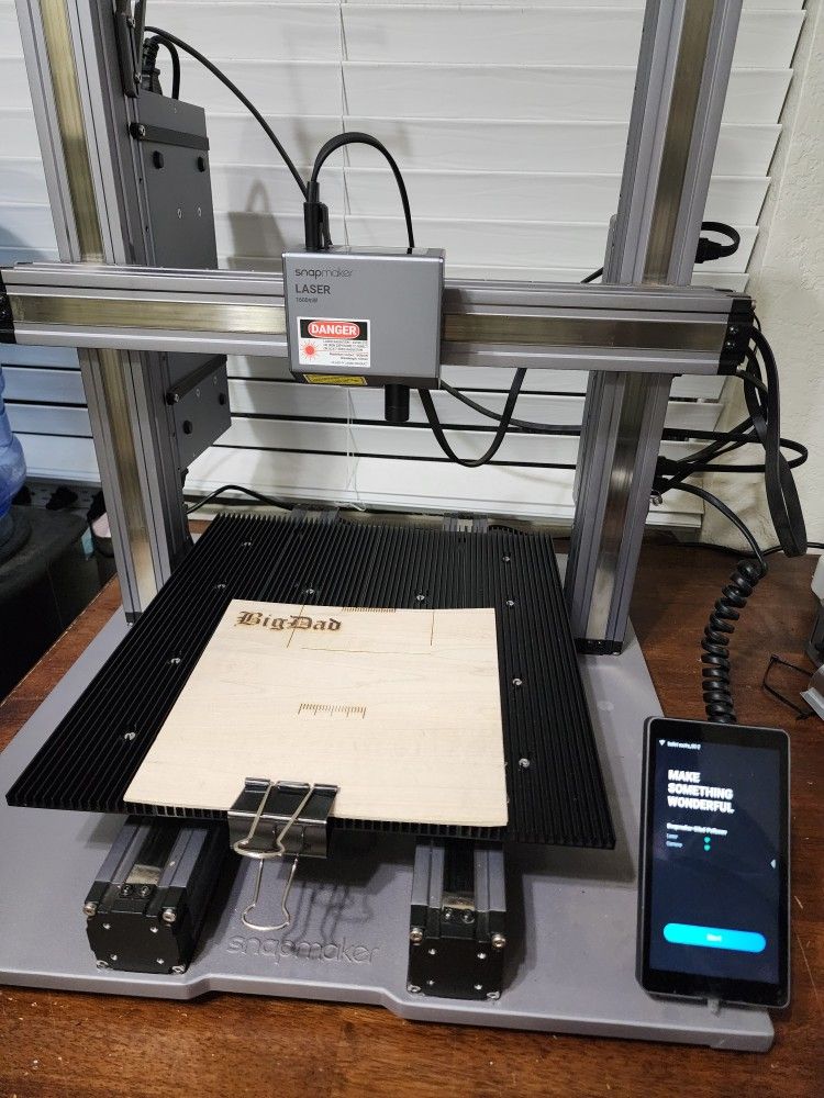 SnapMaker A350 3 in 1 3d Printer Laser CNC