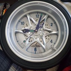 Wheel clock