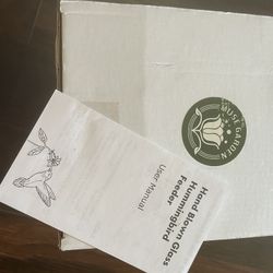 Hummingbird Feeder Glass 