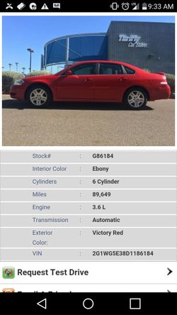 2013 Chevy impala everyone's approved