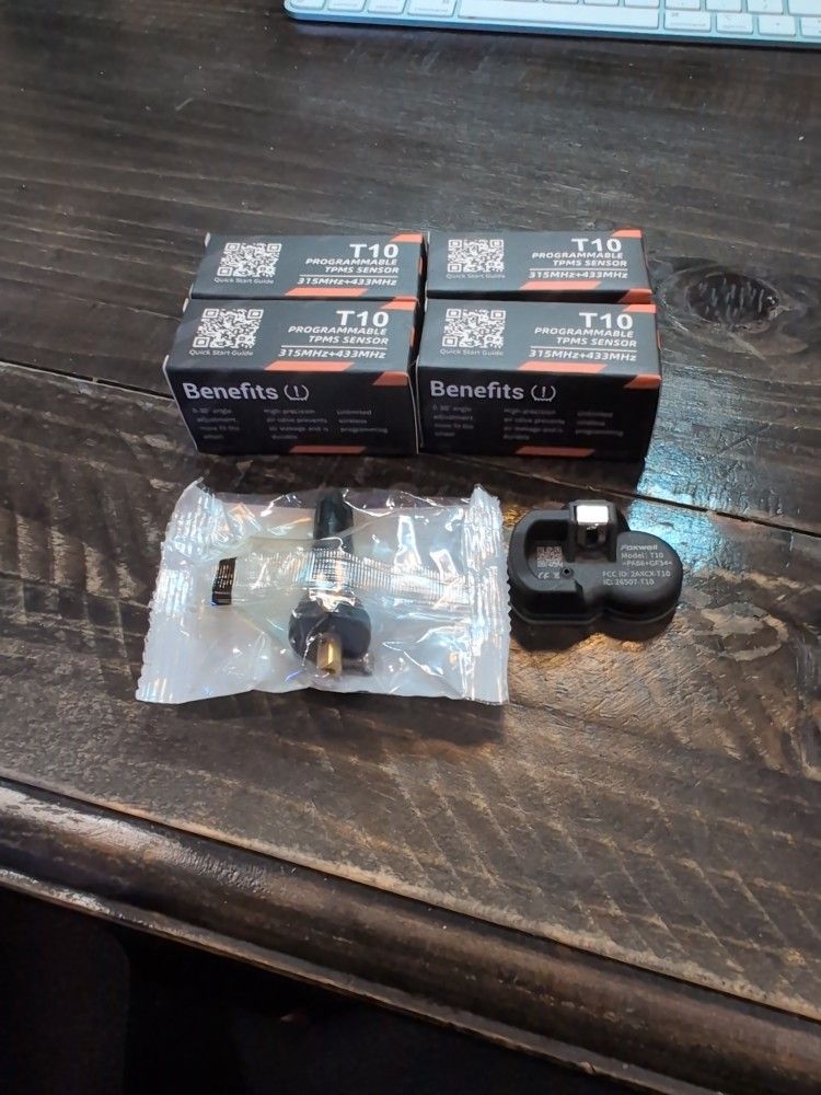 Foxwell T10 Programmable TPMS Sensor 4 Pack