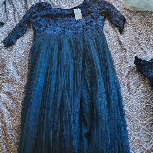 Blue Dress Xl
