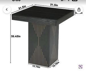 Bar table high top