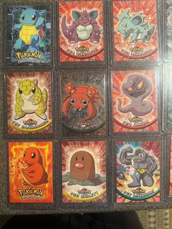 TOPPs Pokemon Card lot all mint or nm