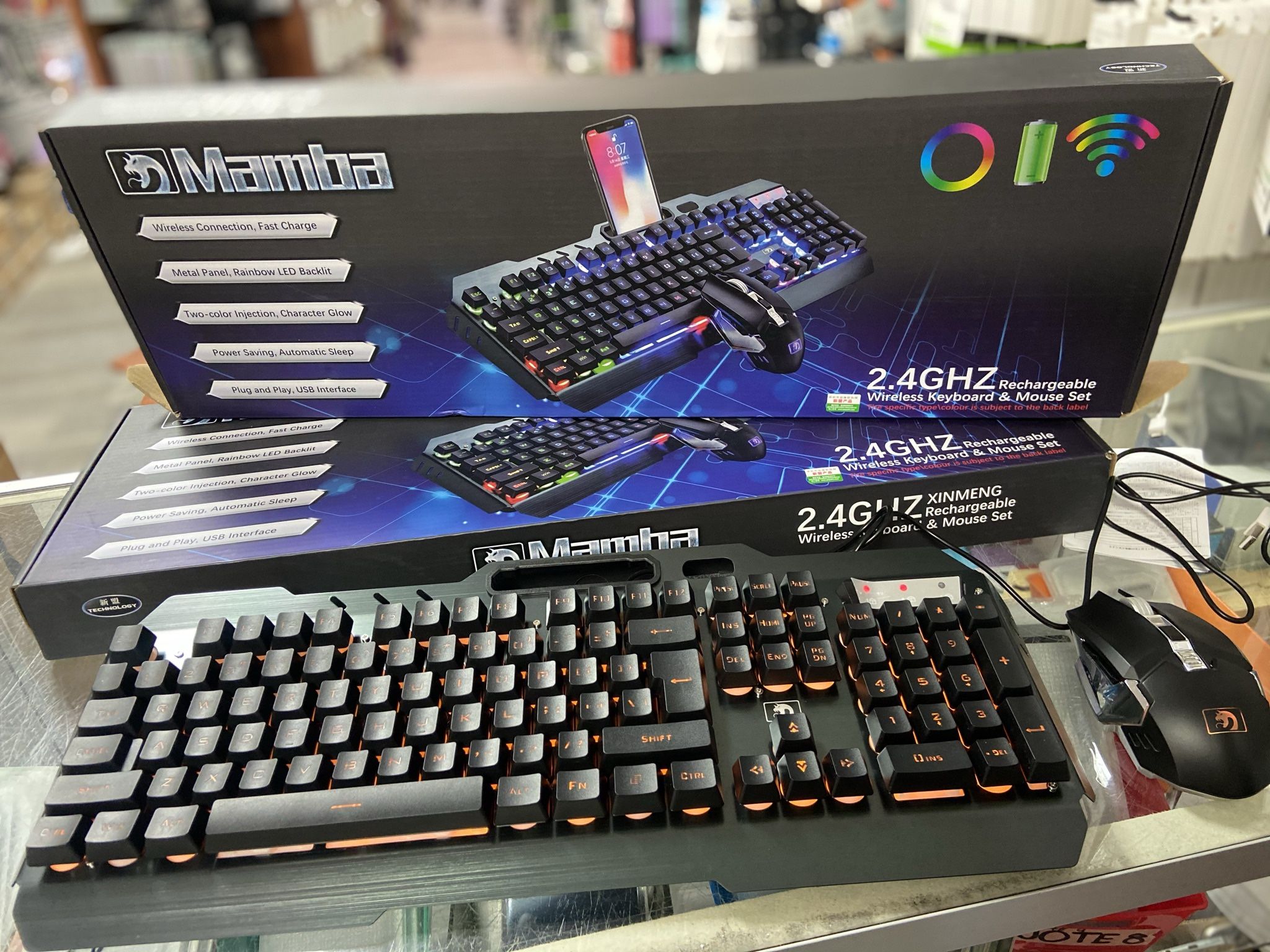 Mamba Wireless Keyboard & Mouse