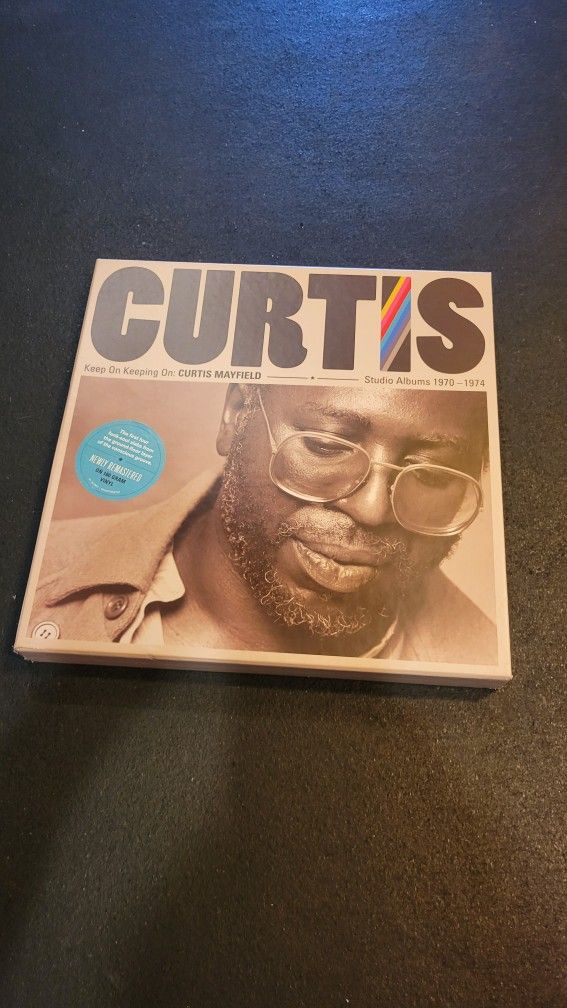 Vinyl Records Curtis Mayfield Set