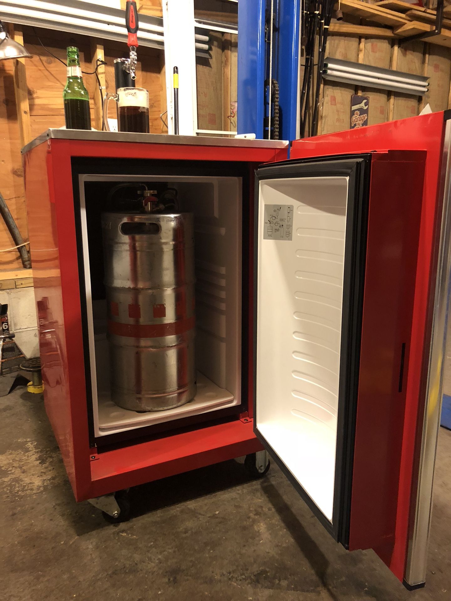 Snap On Kegerator With A Half A Keg Core for Sale in Lacey Township, NJ