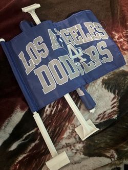 Dodgers window flags