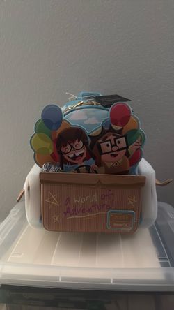 Loungefly Disney Pixar UP Carl & Ellie Mini Backpack – New With Tags