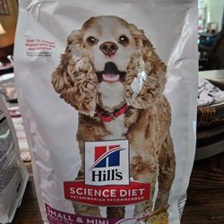 Unopened Hill's Science Diet Dog Food