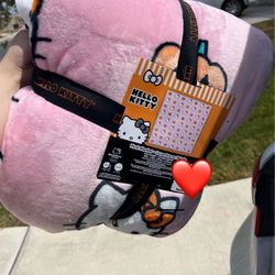 Hello Kitty Halloween Blanket