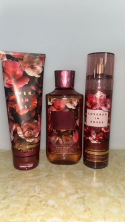 Bath & Body Works Covered in Roses 3-Piece Set